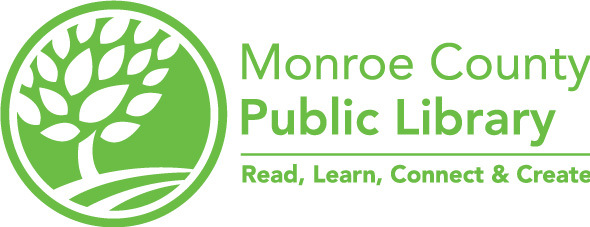 Logo der öffentlichen Bibliothek von Monroe County