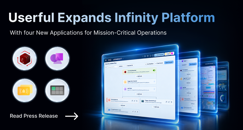 Userful erweitert die Infinity-Plattform um vier neue Anwendungen für geschäftskritische Abläufe...