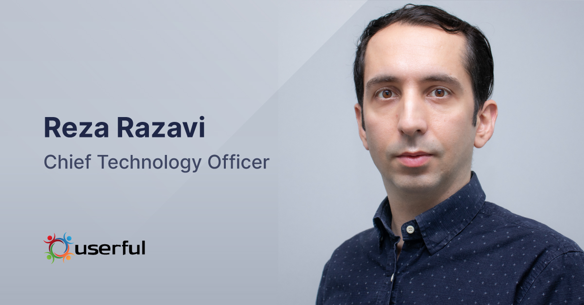 Reza Razavi, Technischer Leiter bei Userful