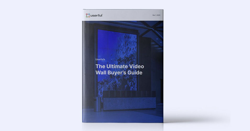Der ultimative Video Wall Buyer's Guide Ebook von Userful